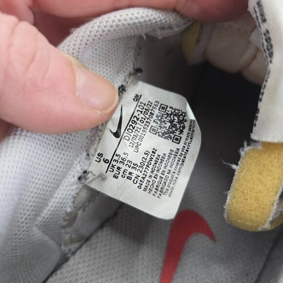 Nike | Blazer '77 white leather black sporty low-top platform sneakers | WMS 6 - Picture 5 of 11